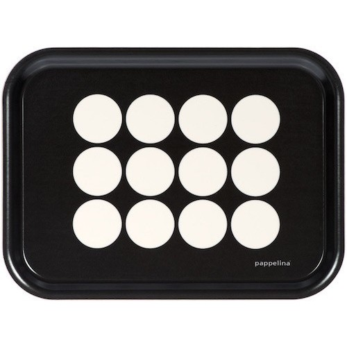 black - 20x27cm - Vera tray - Pappelina