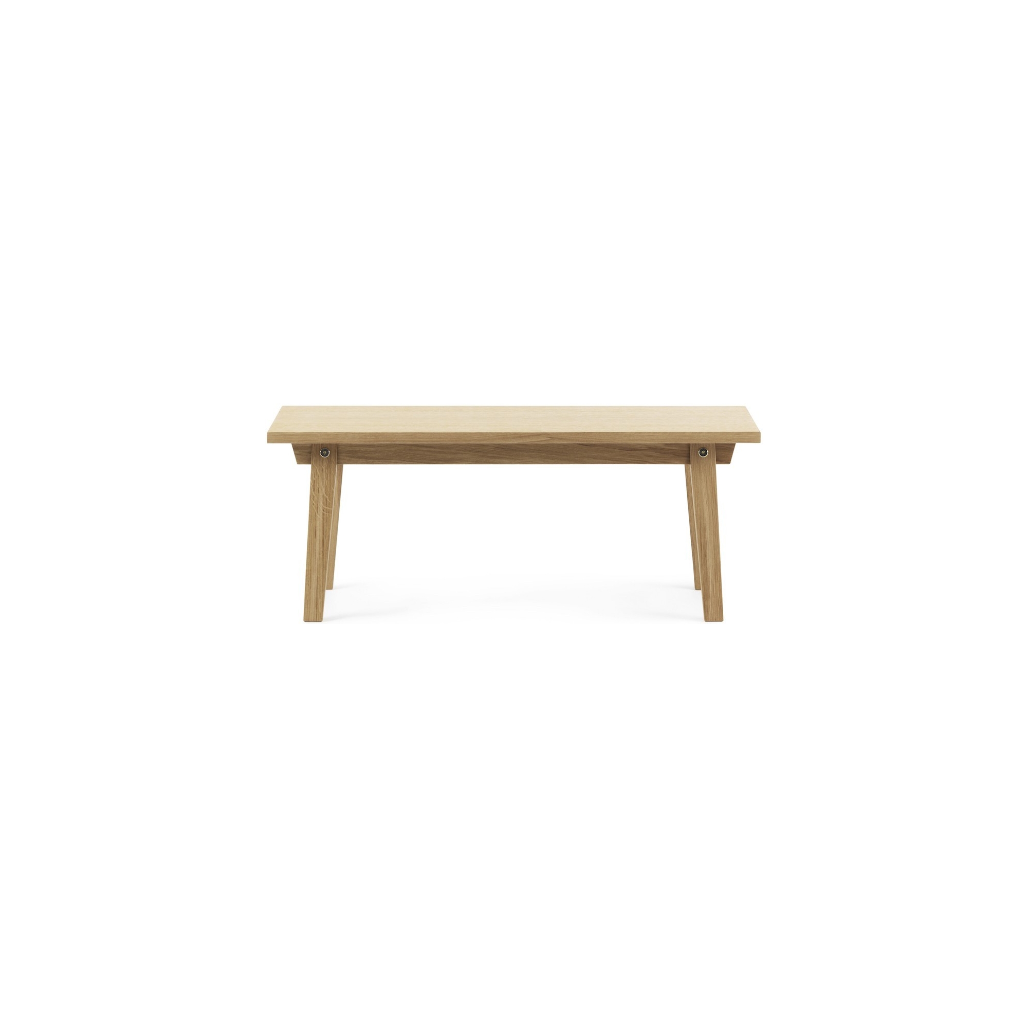 chêne - 42x100cm - table basse Slice - Normann Copenhagen