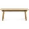 chêne - 42x100cm - table basse Slice - Normann Copenhagen