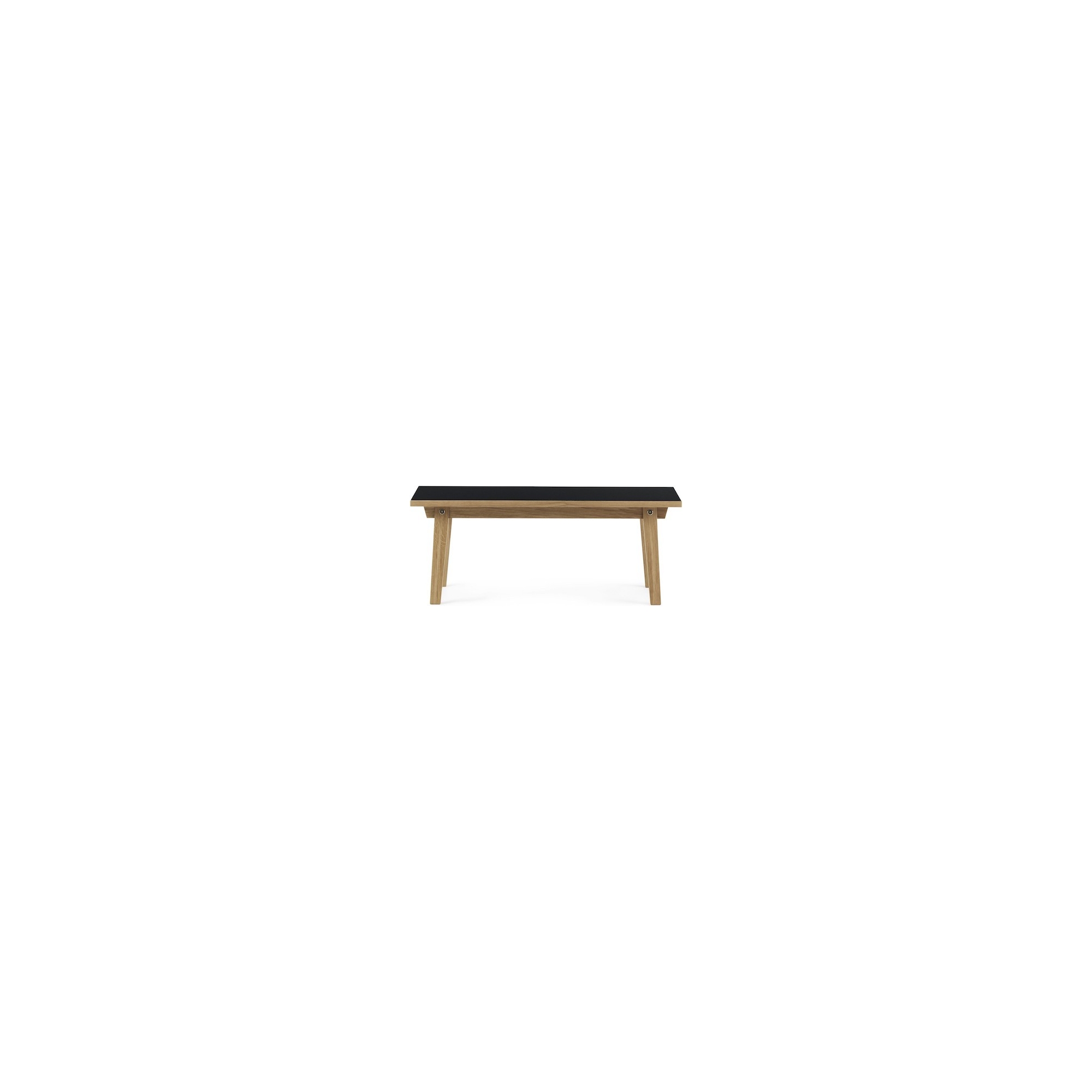 black - 42x100cm - Slice coffee table - Normann Copenhagen