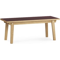 Bordeaux - 42x100cm - table basse Slice - Normann Copenhagen