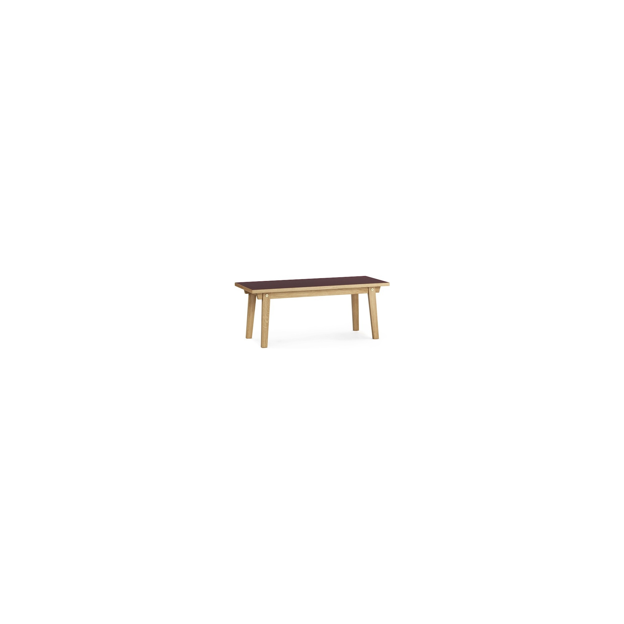 Burgundy - 42x100cm - Slice coffee table - Normann Copenhagen