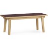 Burgundy - 42x100cm - Slice coffee table - Normann Copenhagen