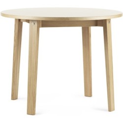 crème - Ø95cm - table ronde Slice - Normann Copenhagen