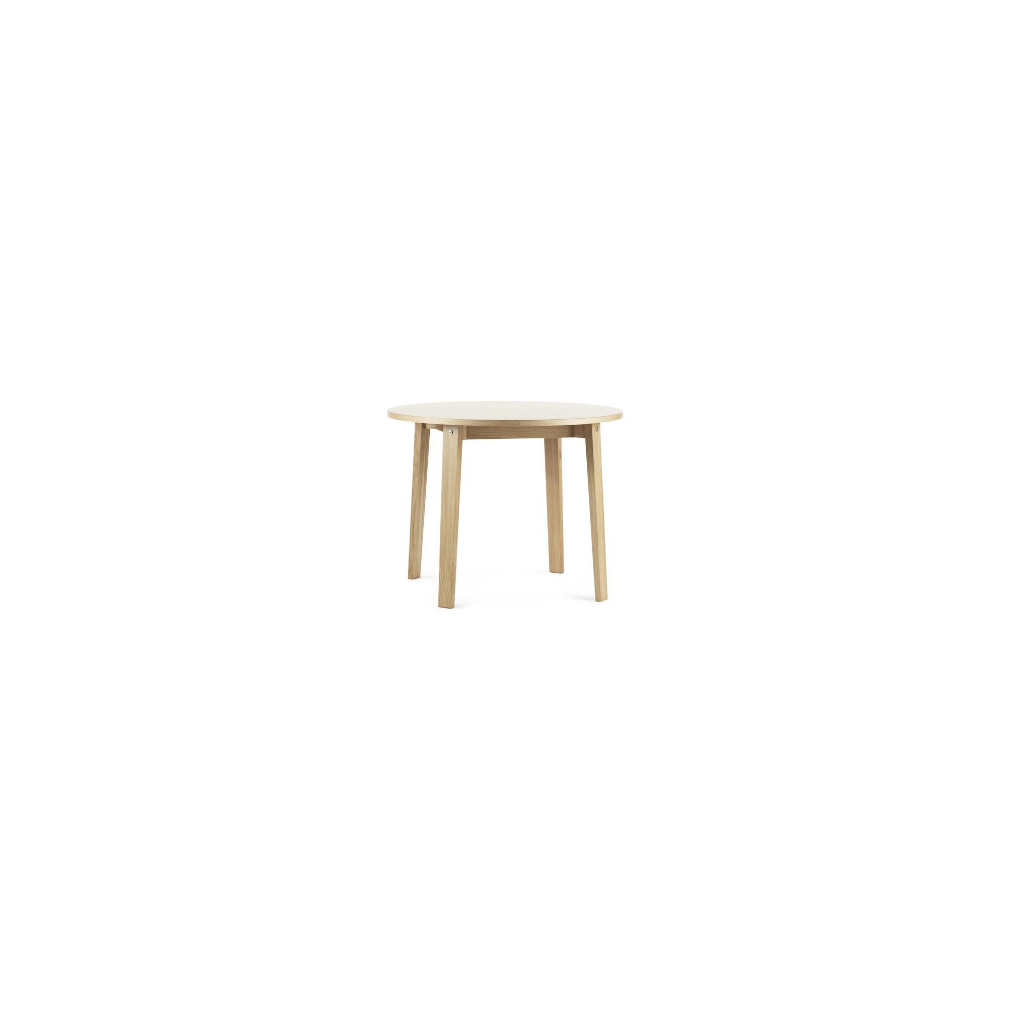 crème - Ø95cm - table ronde Slice - Normann Copenhagen