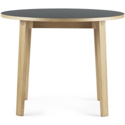 grey - Ø95cm - round dining Slice table - Normann Copenhagen