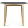 grey - Ø95cm - round dining Slice table - Normann Copenhagen