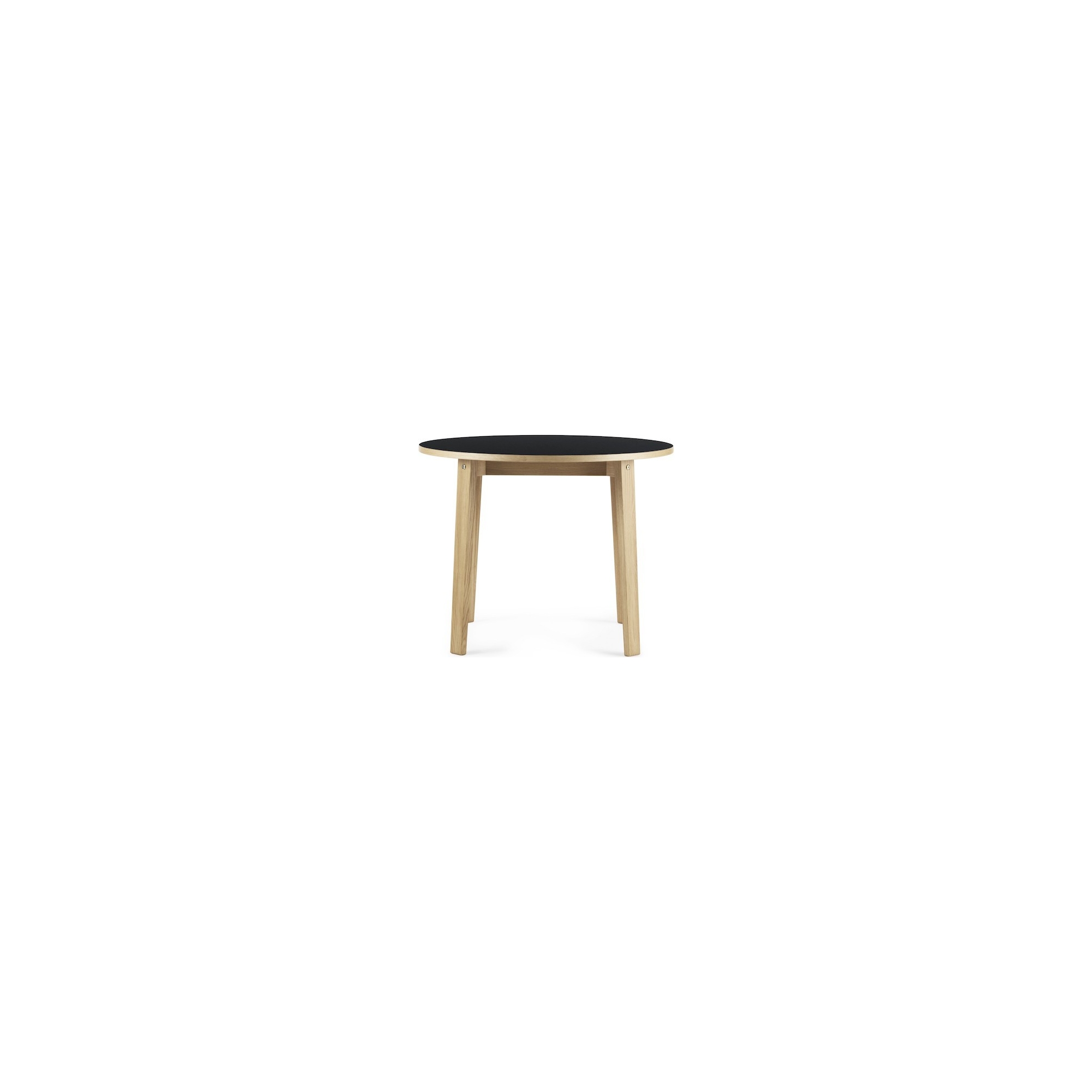 noir - Ø95cm - table ronde Slice - Normann Copenhagen