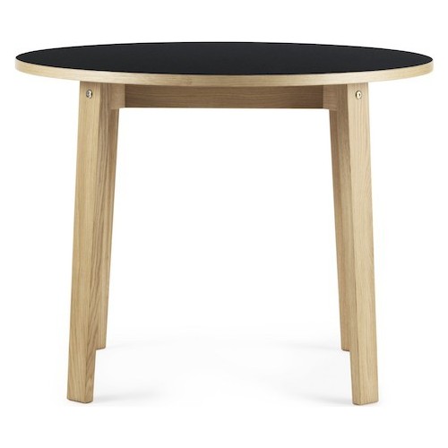 black - Ø95cm - round dining Slice table - Normann Copenhagen