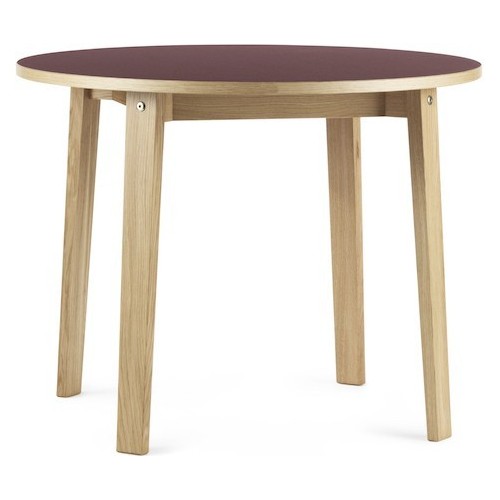 Bordeaux - Ø95cm - table ronde Slice - Normann Copenhagen