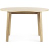 chêne - Ø120cm - table ronde Slice - Normann Copenhagen