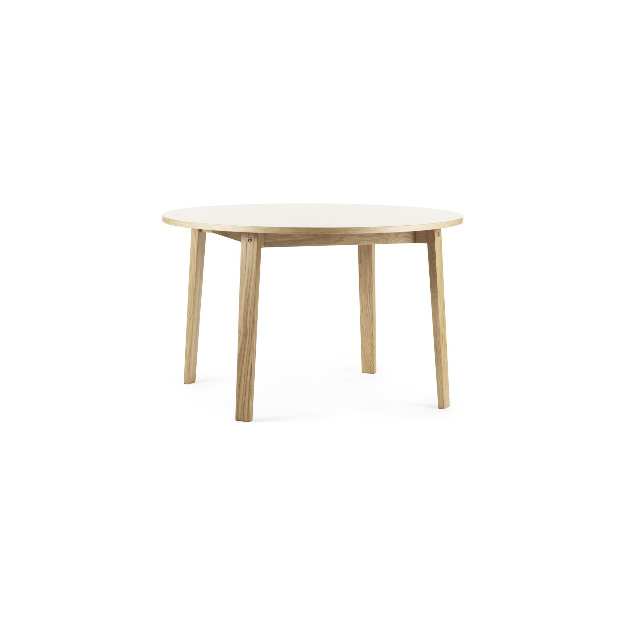 creme - Ø120cm - round dining Slice table - Normann Copenhagen