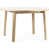 creme - Ø120cm - round dining Slice table - Normann Copenhagen