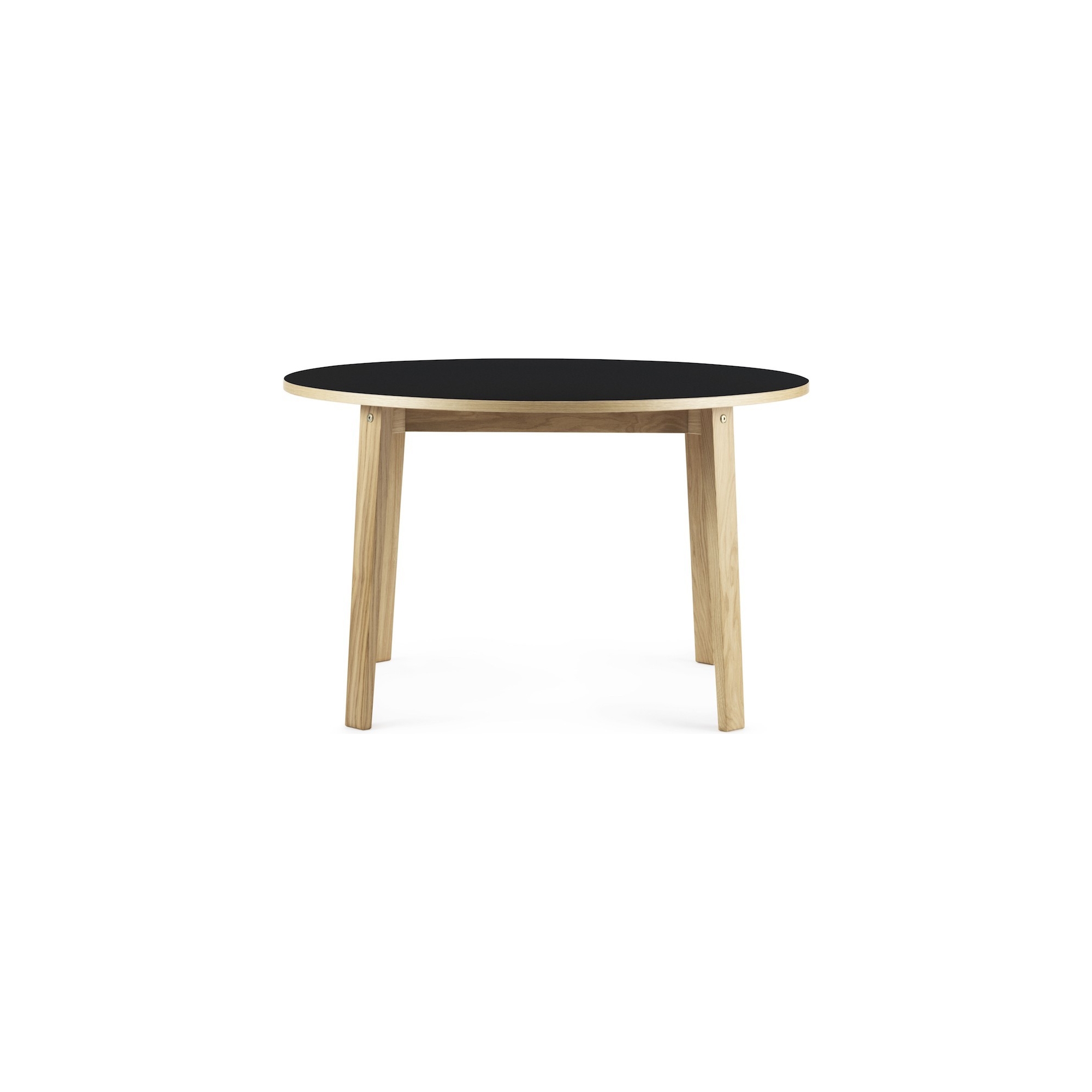 black - Ø120cm - round dining Slice table - Normann Copenhagen