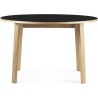 black - Ø120cm - round dining Slice table - Normann Copenhagen