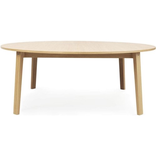 oak - Ø200cm - round dining Slice table - Normann Copenhagen