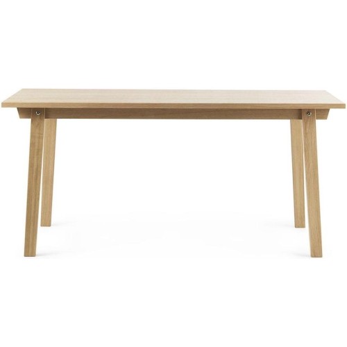 chêne - 84x160cm - table rectangulaire Slice - Normann Copenhagen