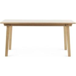 crème - 84x160cm - table rectangulaire Slice - Normann Copenhagen