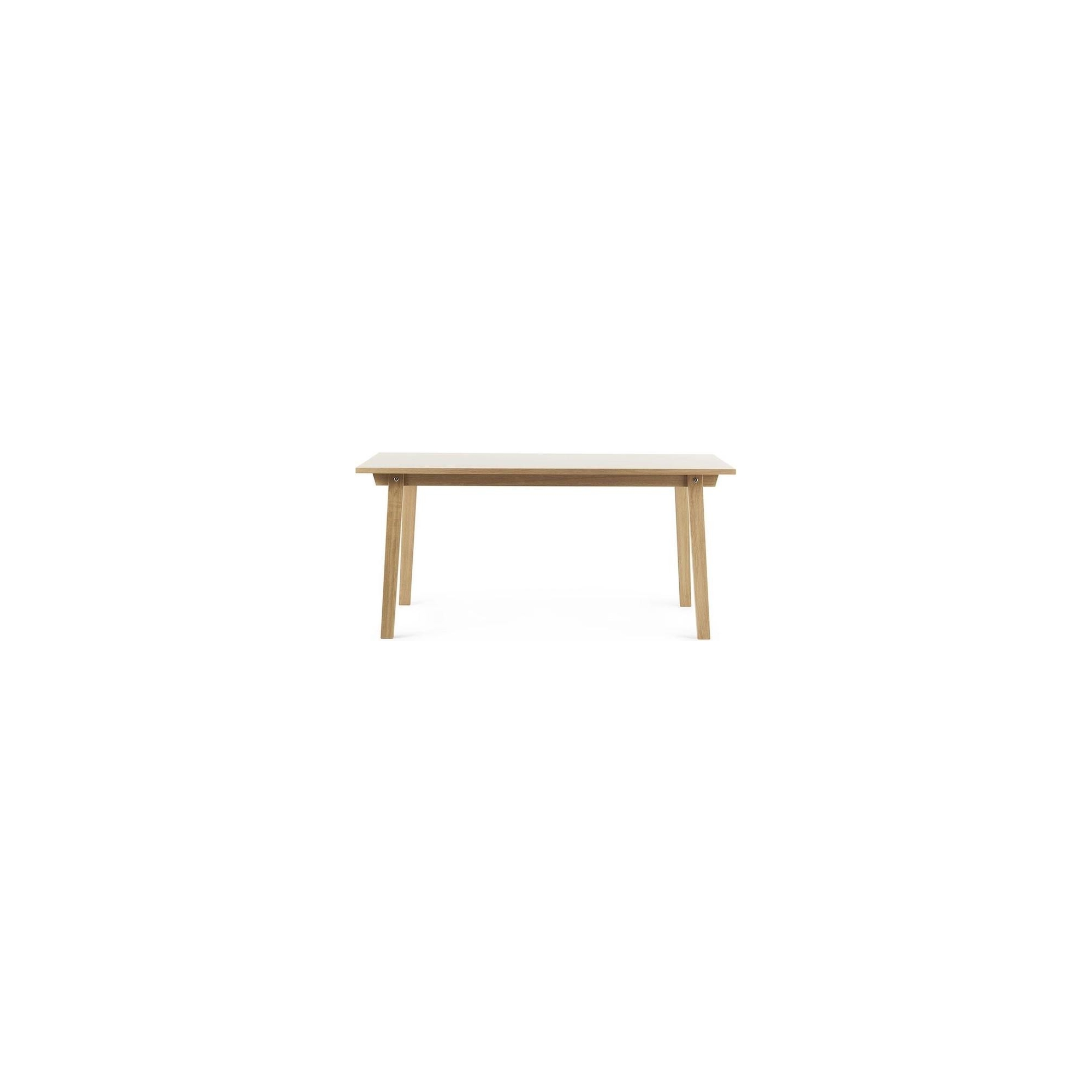 crème - 84x160cm - table rectangulaire Slice - Normann Copenhagen