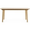 creme - 84x160cm - rectangular dining Slice table - Normann Copenhagen