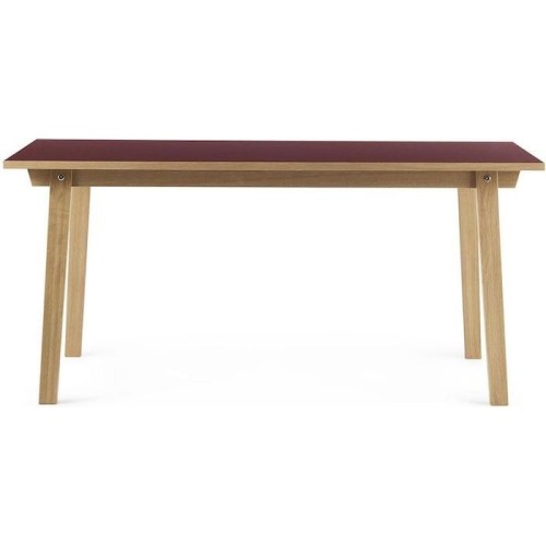 Burgundy - 84x160cm - rectangular dining Slice table - Normann Copenhagen