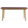 Bordeaux - 84x160cm - table rectangulaire Slice - Normann Copenhagen