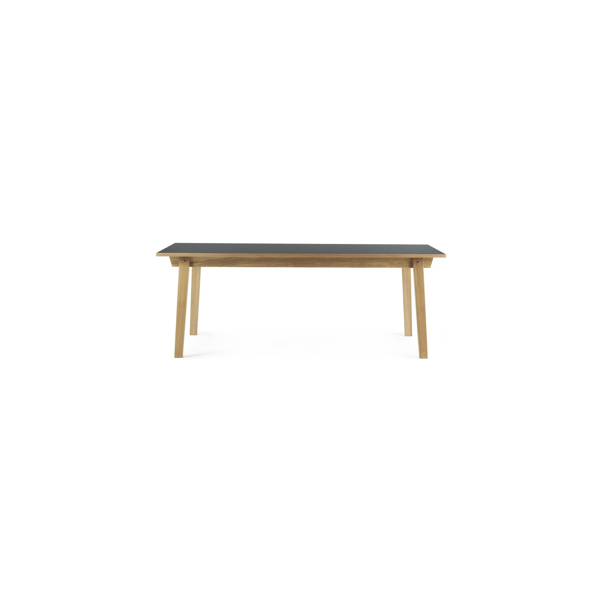 gris - 90x200cm - table rectangulaire Slice - Normann Copenhagen