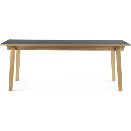 gris - 90x200cm - table rectangulaire Slice - Normann Copenhagen