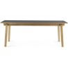 grey - 90x200cm - rectangular dining Slice table - Normann Copenhagen