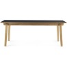 noir - 90x200cm - table rectangulaire Slice - Normann Copenhagen