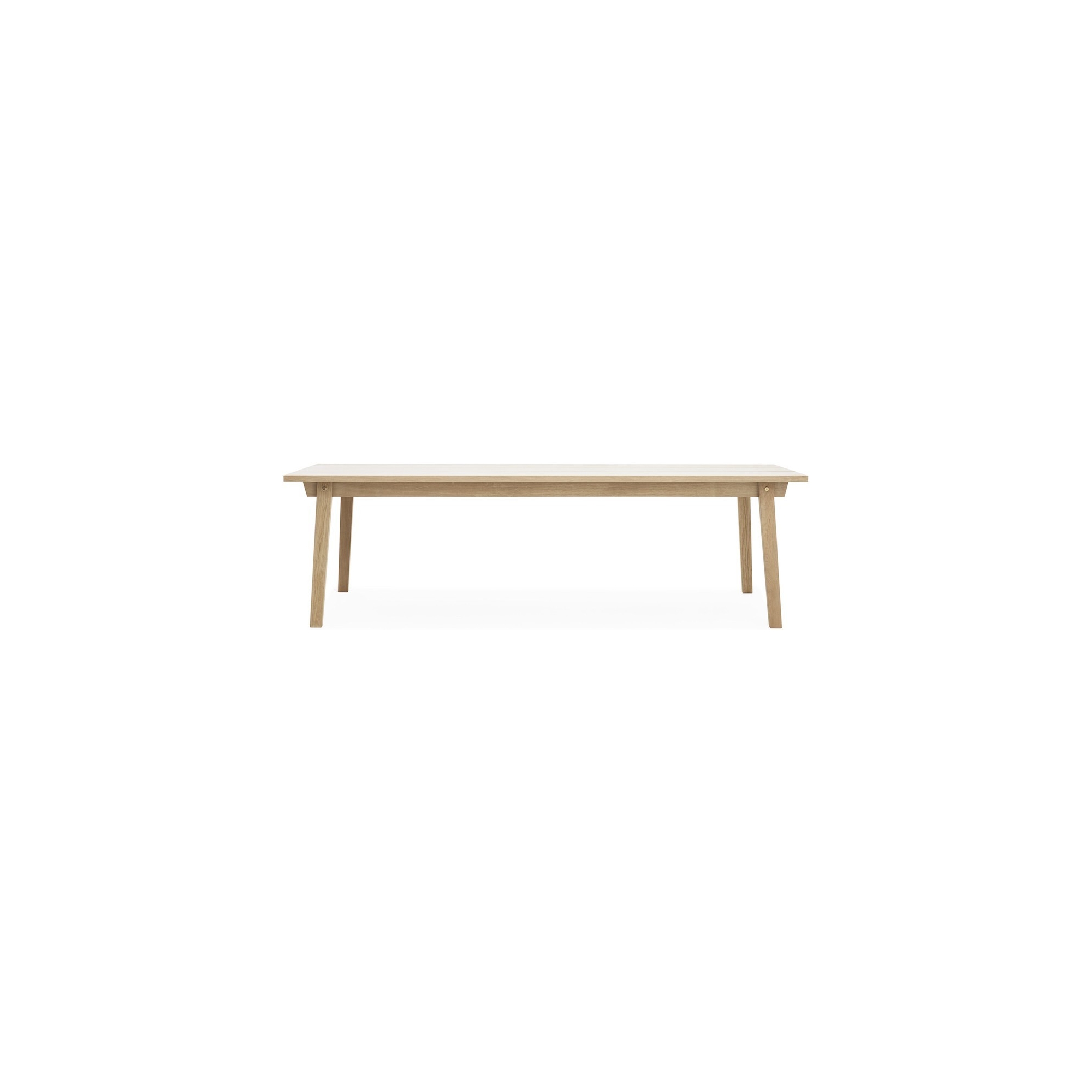 chêne - 90x250cm - table rectangulaire Slice - Normann Copenhagen