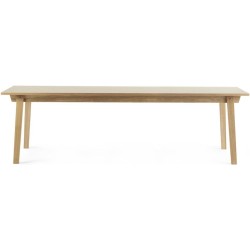 crème - 90x250cm - table rectangulaire Slice - Normann Copenhagen