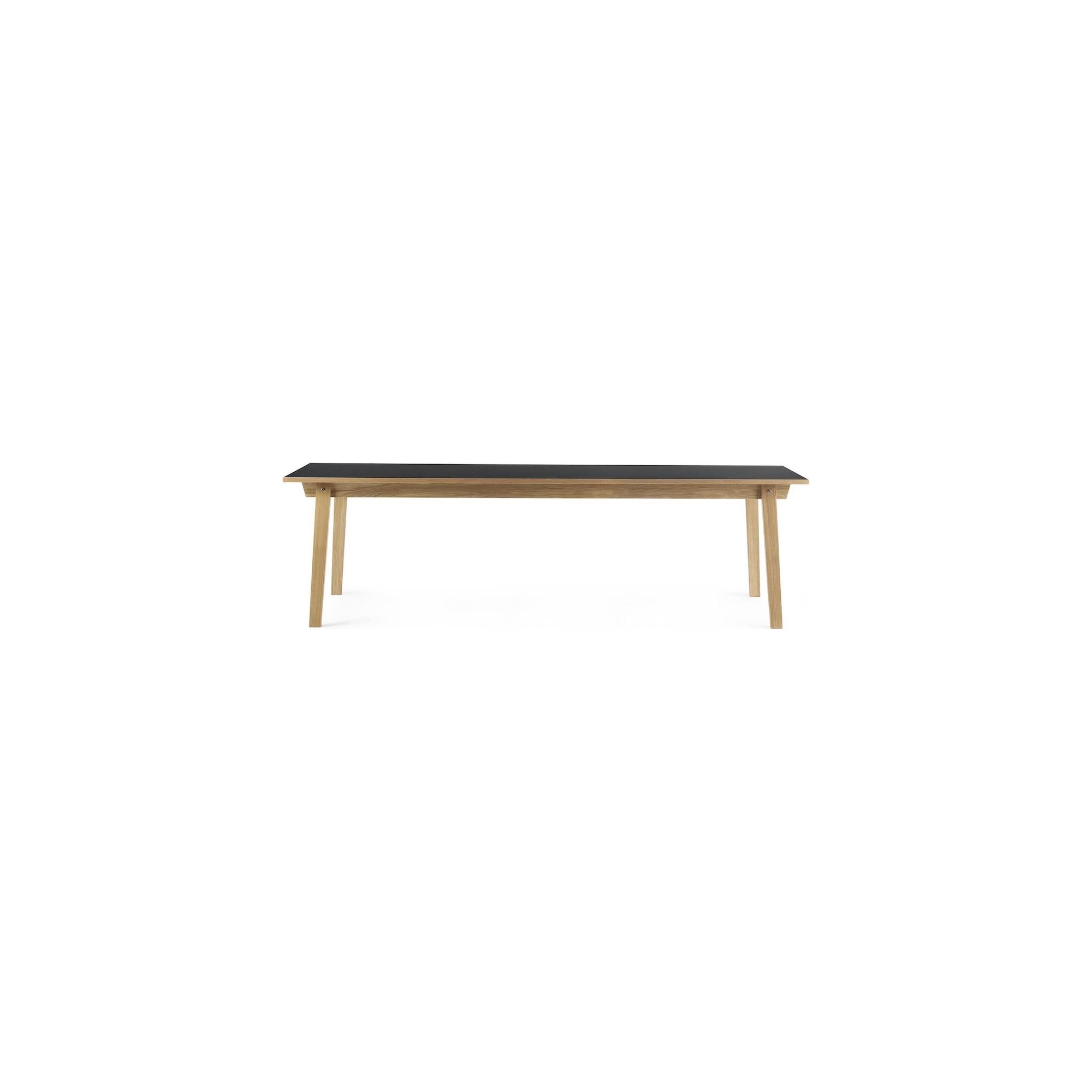 gris - 90x250cm - table rectangulaire Slice - Normann Copenhagen