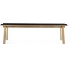 black - 90x250cm - rectangular dining Slice table - Normann Copenhagen