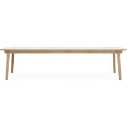 chêne - 90x300cm - table rectangulaire Slice - Normann Copenhagen