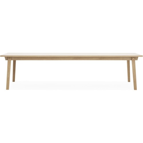 chêne - 90x300cm - table rectangulaire Slice - Normann Copenhagen