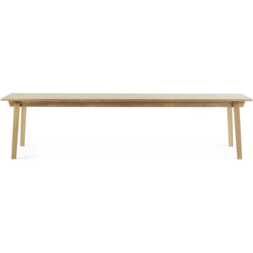 crème - 90x300cm - table rectangulaire Slice - Normann Copenhagen