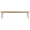 cream - 90x300cm - rectangular dining Slice table - Normann Copenhagen