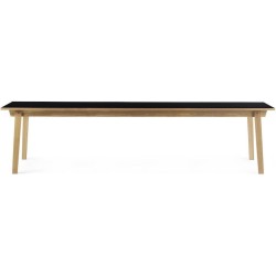 black - 90x300cm - rectangular dining Slice table - Normann Copenhagen