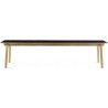 black - 90x300cm - rectangular dining Slice table - Normann Copenhagen