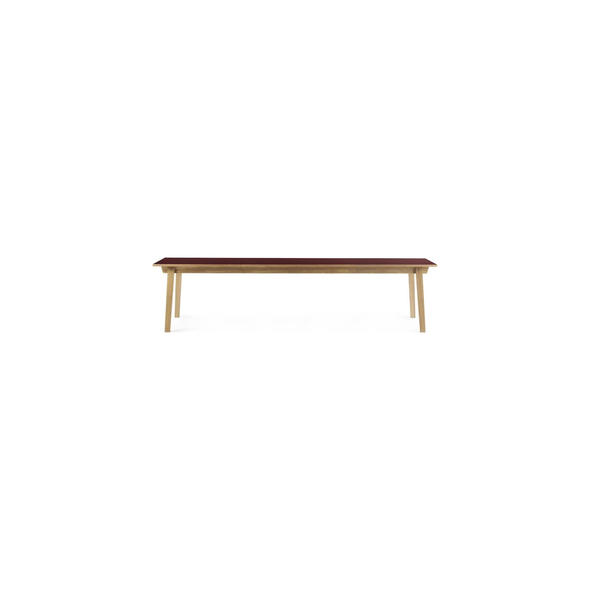 Bordeaux - 90x300cm - table rectangulaire Slice - Normann Copenhagen