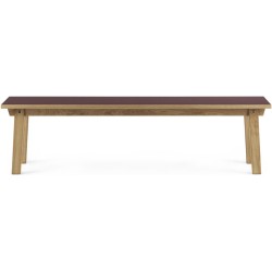 SOLD OUT Burgundy - 38x160cm - Slice bench - Normann Copenhagen