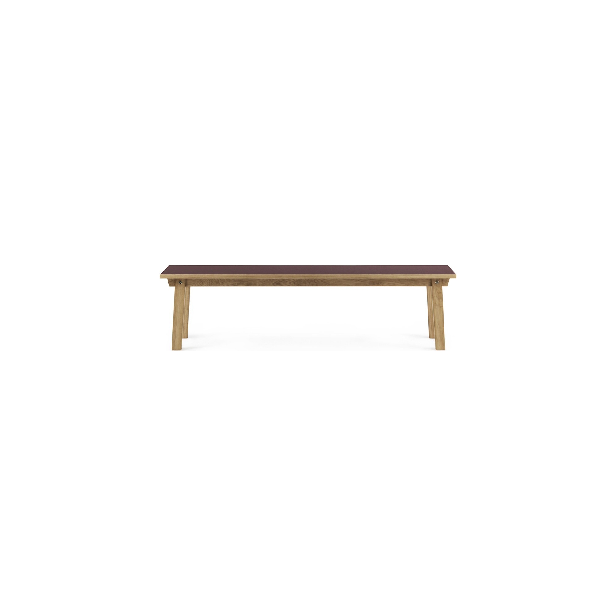 SOLD OUT Burgundy - 38x160cm - Slice bench - Normann Copenhagen