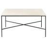 crème clair - 80x80 cm - table basse Planner MC320 - Fritz Hansen