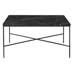 charbon - 80x80 cm - table basse Planner MC320 - Fritz Hansen