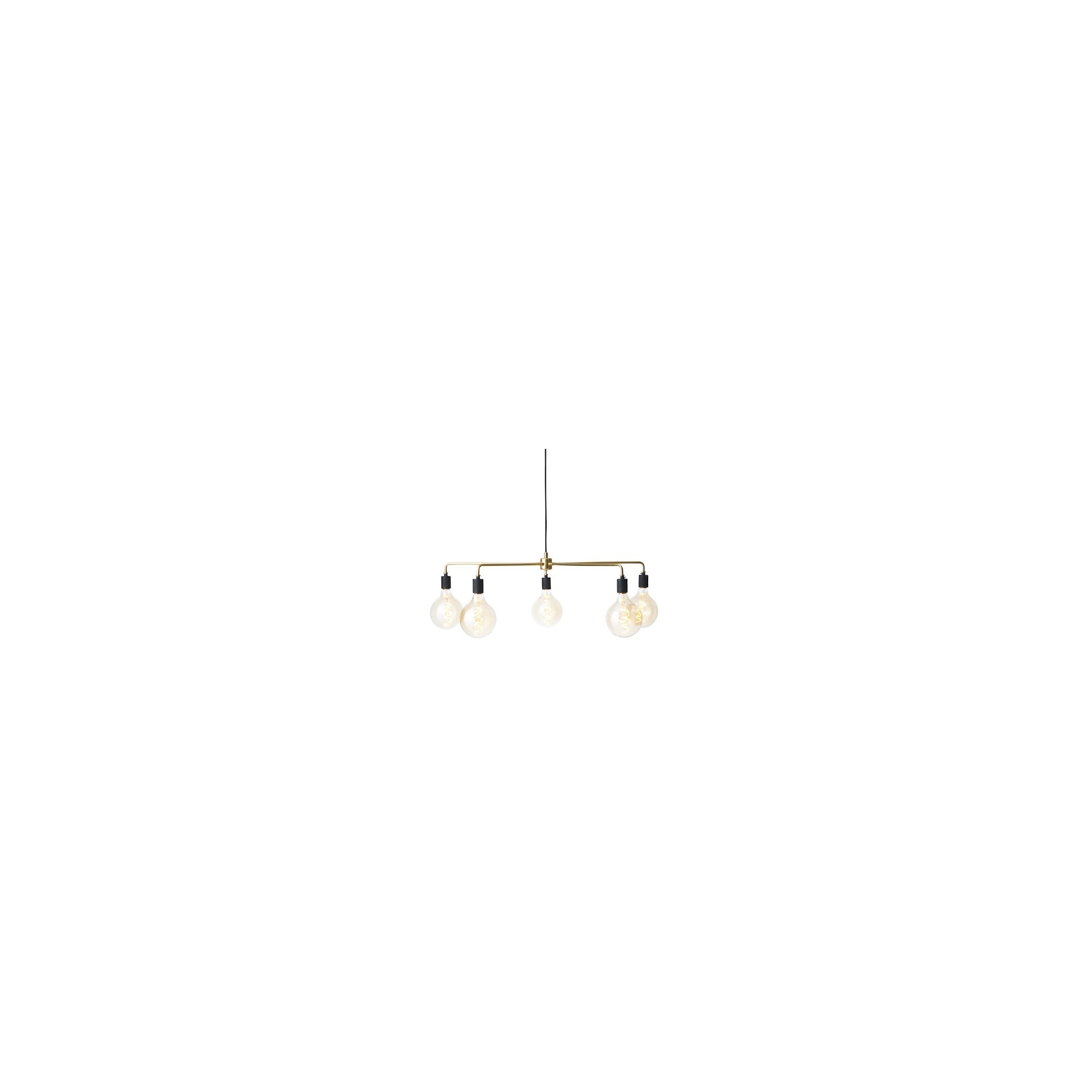 Ø76cm - brass - Chambers chandelier - Tribeca - Audo Copenhagen