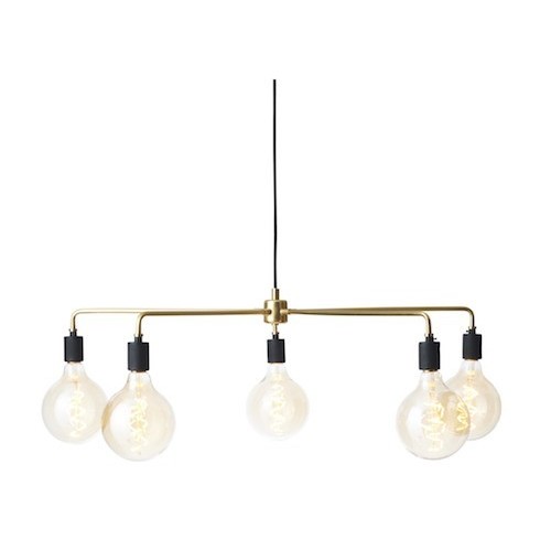 Ø76cm - brass - Chambers chandelier - Tribeca - Audo Copenhagen