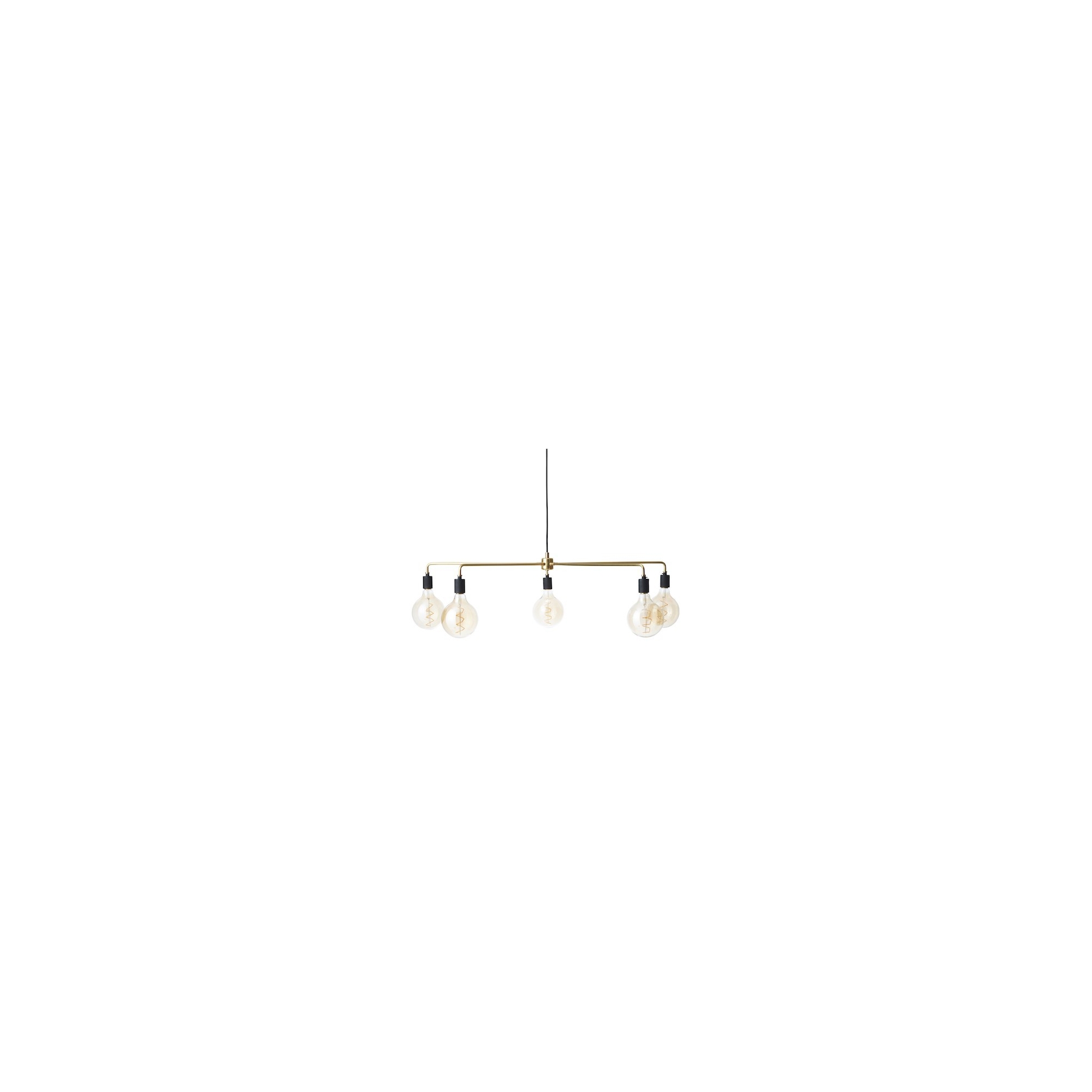 Ø96cm - brass - Chambers chandelier - Tribeca - Audo Copenhagen