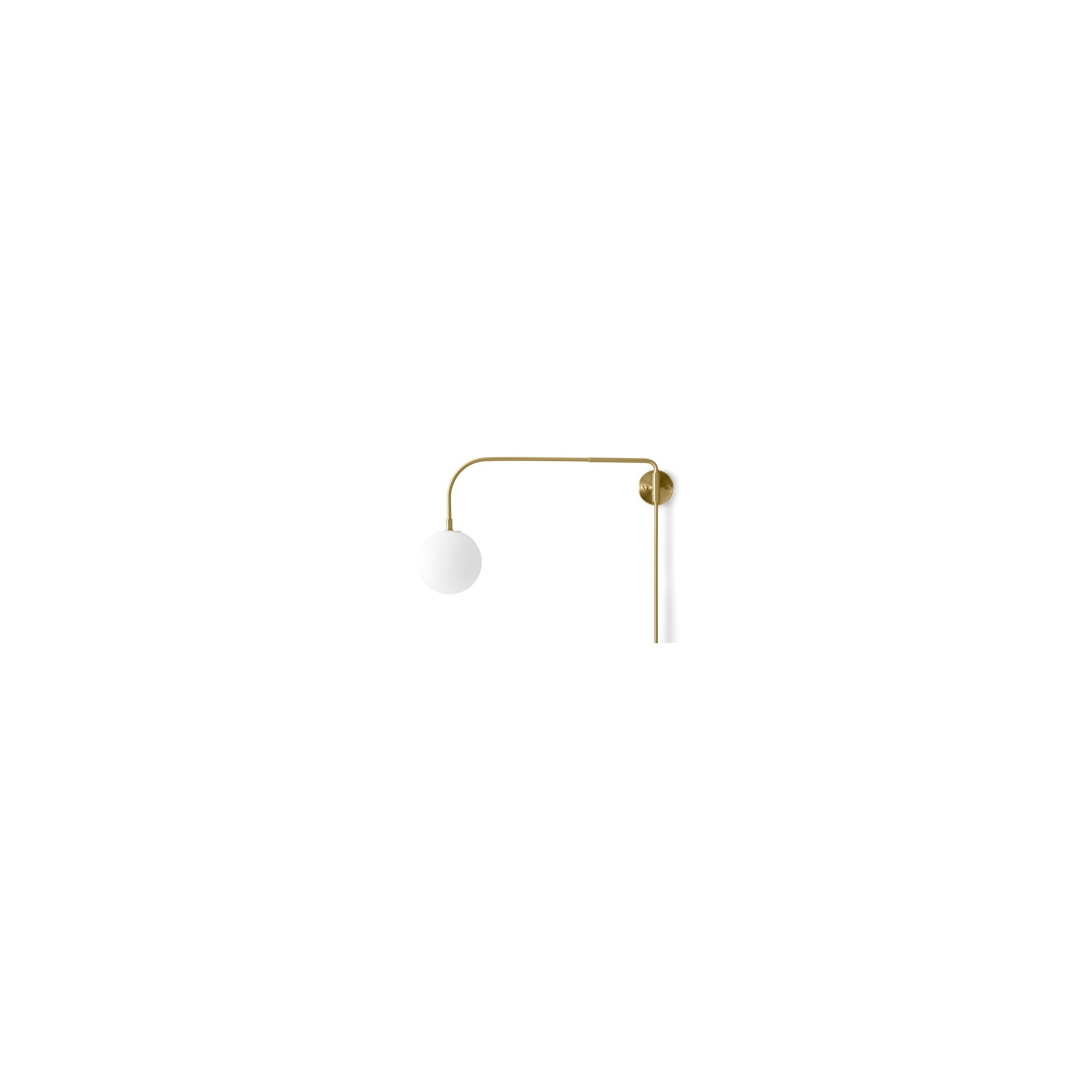 OUT OF STOCK - brass + TR Bulb - Warren wall lamp - Tribeca - Audo Copenhagen