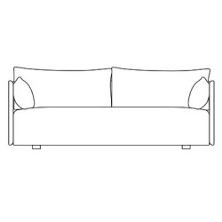 2-seater sofa - Offset - Audo Copenhagen